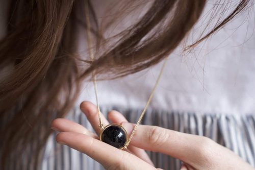 Celeste Colgante / Necklace