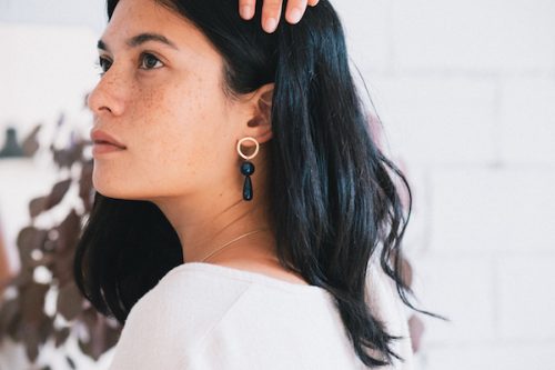 Fauna y Flora pendientes largos de piedras